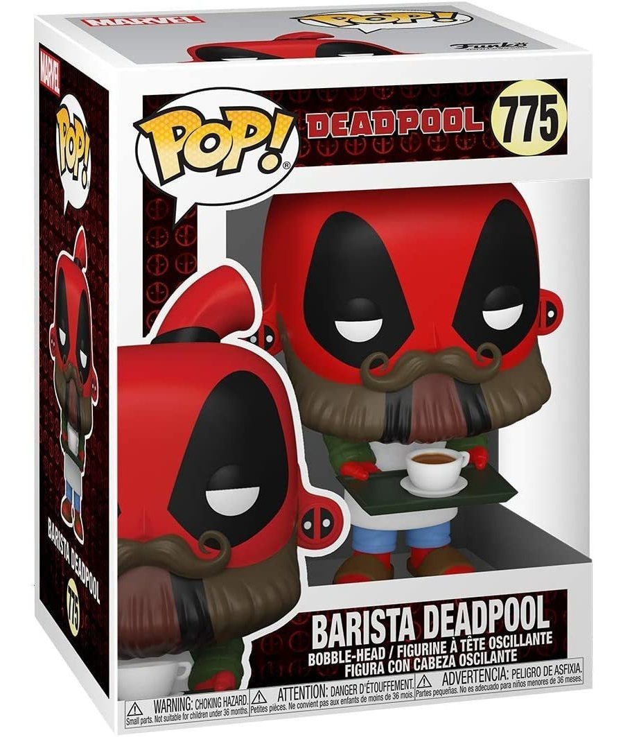 Funko Pop Marvel Deadpool 30º Café Barista - Imagem 2