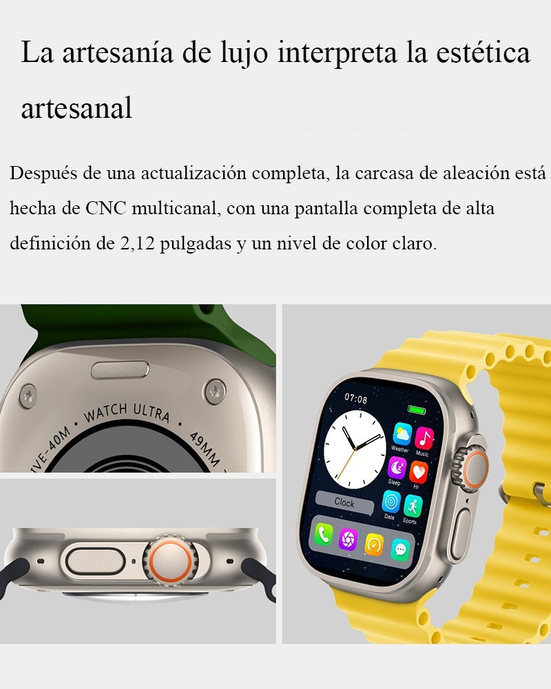Smartwatch Hk8 Pro Max Nfc Ip68 - Imagem 5