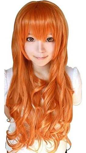 Peruca Cosplay Longa Longa Ondulada Longa Ondulada Longa Per - Imagem 6