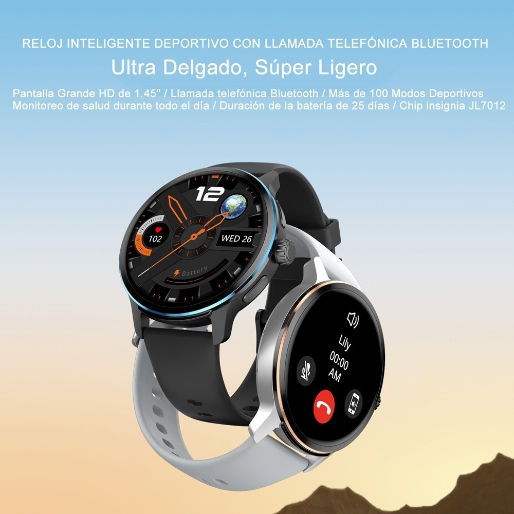 Smartwatch Para Homens E Mulheres, Esportes, Fitnes - Imagem 2