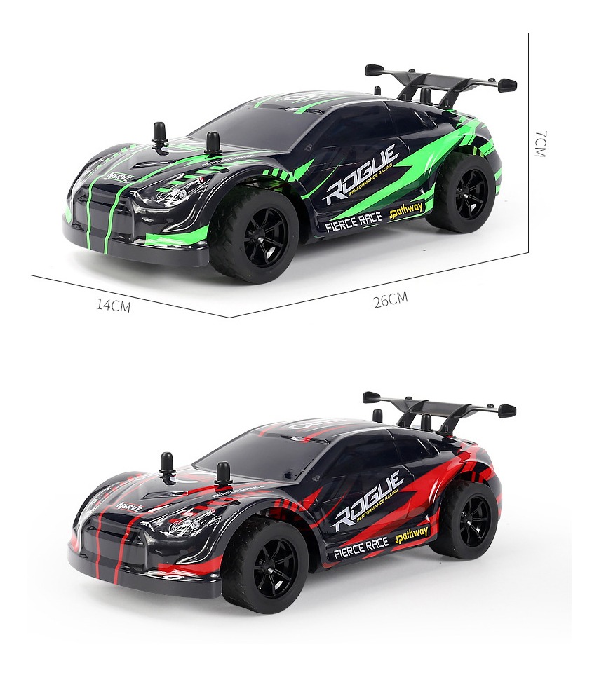 Carro De Brinquedo Rc Spray Drift Carro De Corrida 3002a - Imagem 8