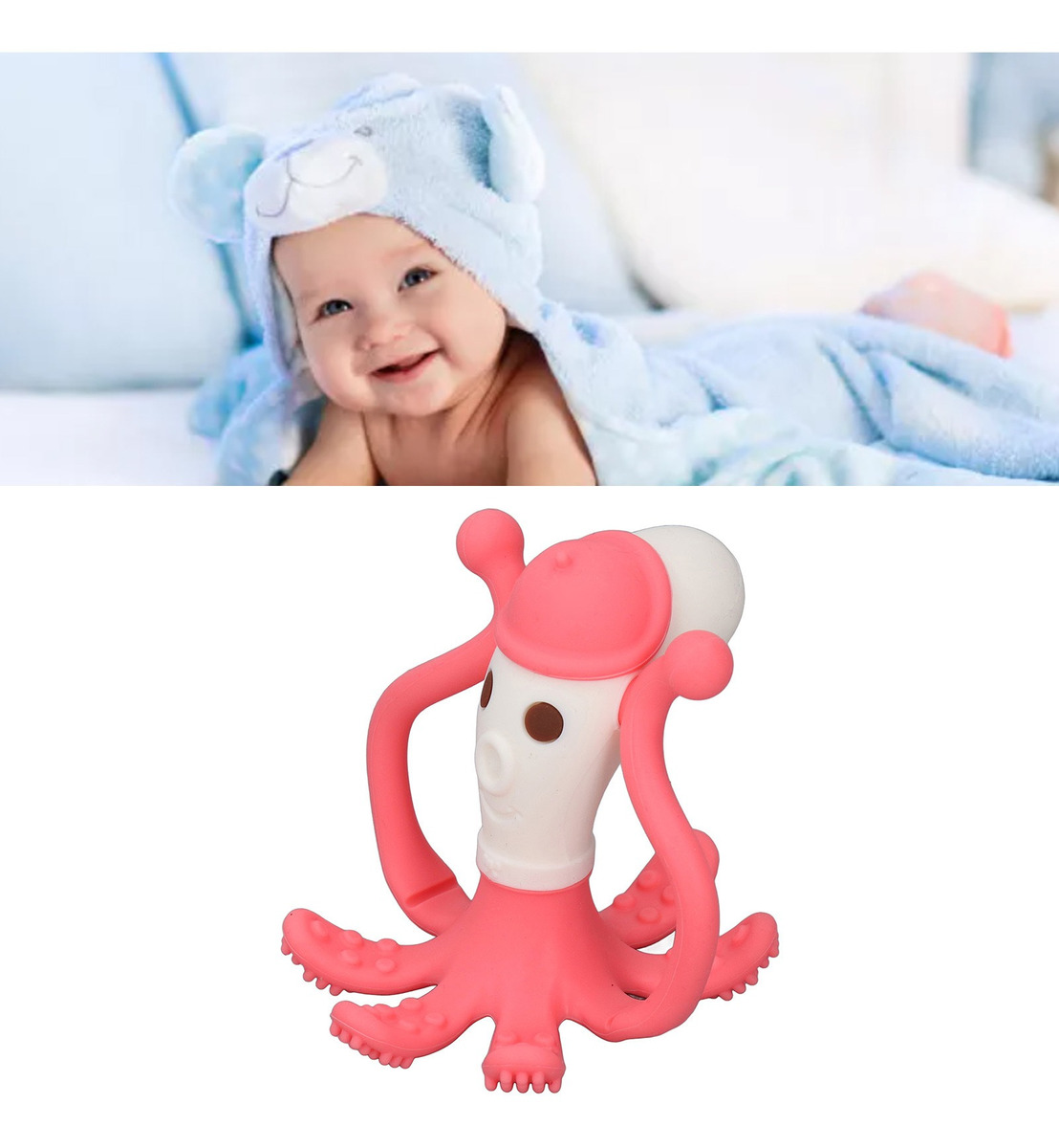 Mordedor De Polvo De Silicone De Qualidade Alimentar Que Aux - Imagem 5