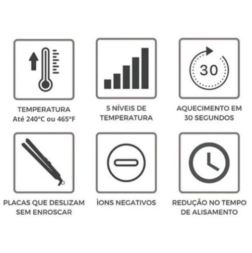 Prancha Nano Titanium Pro - Liso Extremo - 2 Em 1 - Imagem 4