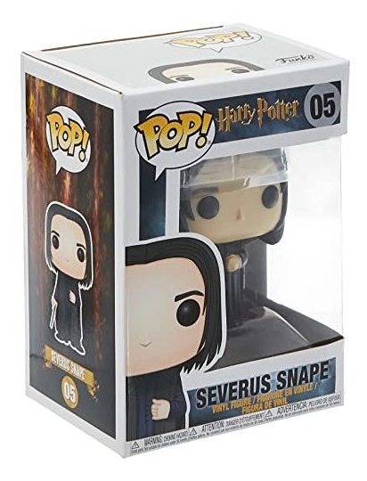 Funko Pop Movies: Harry Potter - Boneco De Ação Severus Snap - Imagem 5