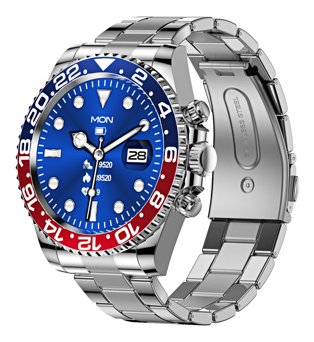 Lokmat Aw12 Smartwatch Bluetooth Inoxidável - Imagem 12
