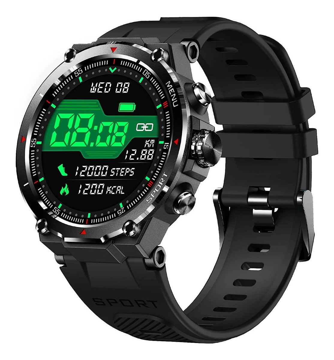 Smartwatch Para Homens, Relógios De Fitness Bluetoo