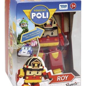 Roy Robocar Poli Rob Transformador 4 Figura De Brinquedo