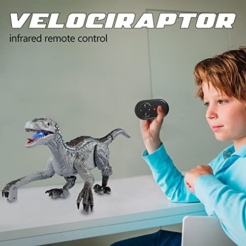 Brinquedo Pecmpo Dinosaur Rc Kidsvelociraptor - Imagem 6