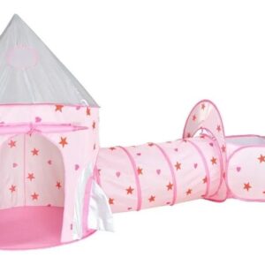 Tenda Tunnel Player Pool 3 Em 1 Brinquedos Infantis