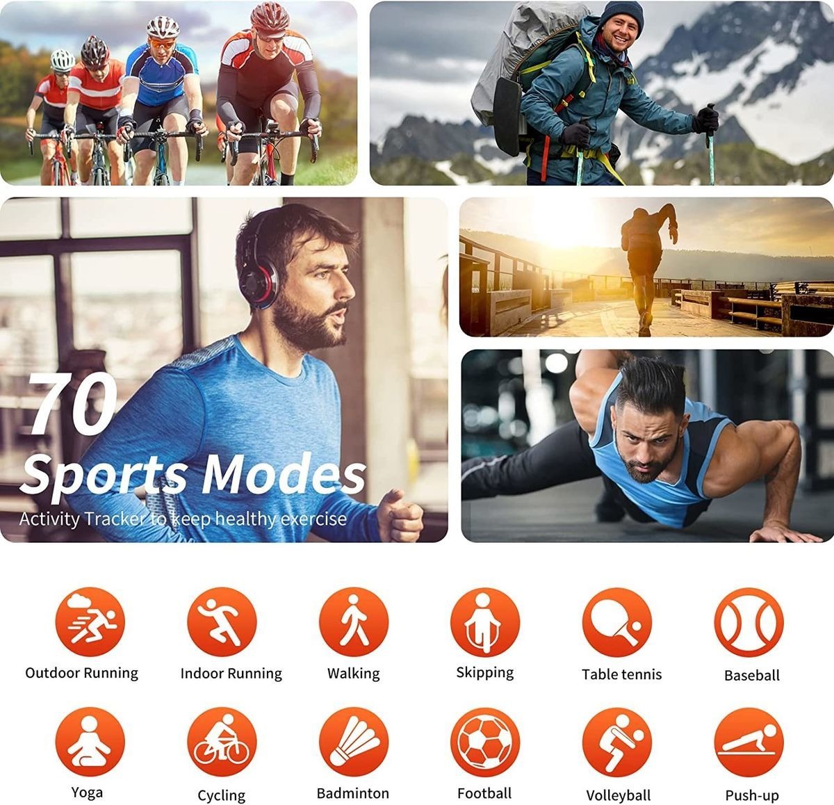 Rastreador De Fitness Smart Watch (faça/resposta Chamada) Pa - Imagem 14