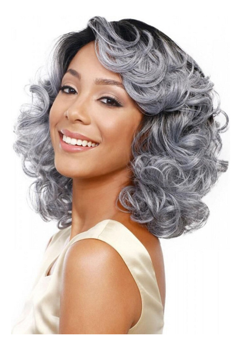 Peruca Cheia Peruca Curta Peruca Curta Curly Styling Peruca