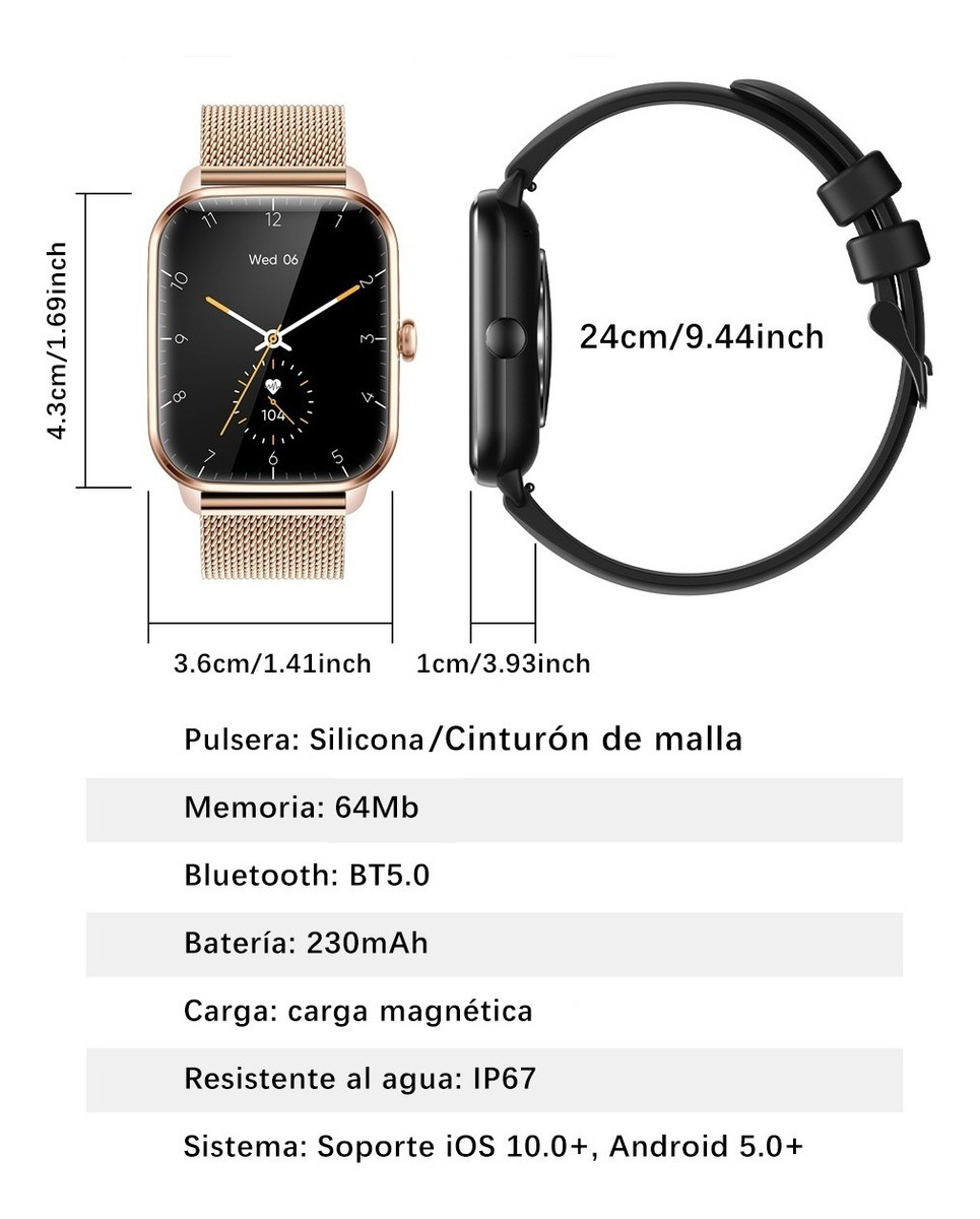 1.9 Relógio Inteligente Masculino Smartwatch Masculino Llama - Imagem 18