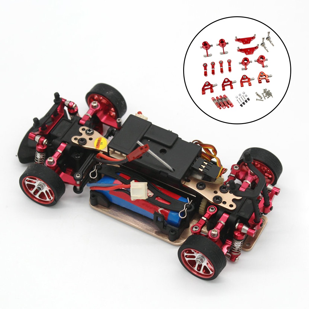 Peças De Metal Amortecedor Para Carro Wltoys K989 K999 K969 - Imagem 28