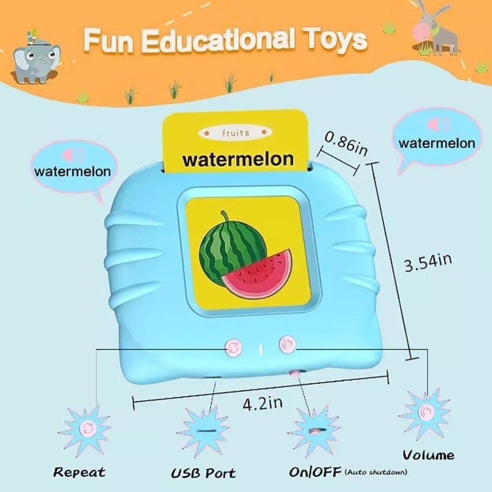 Cardkids Educacional Aprender Inglês 224 Palavras Infantil - Imagem 4
