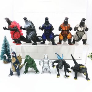 Brinquedo Realista Godzilla 10 Unidades