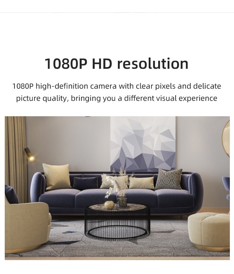 Mini Câmera Home Security Camera Hd 1080p Noite Wi-fi - Imagem 4