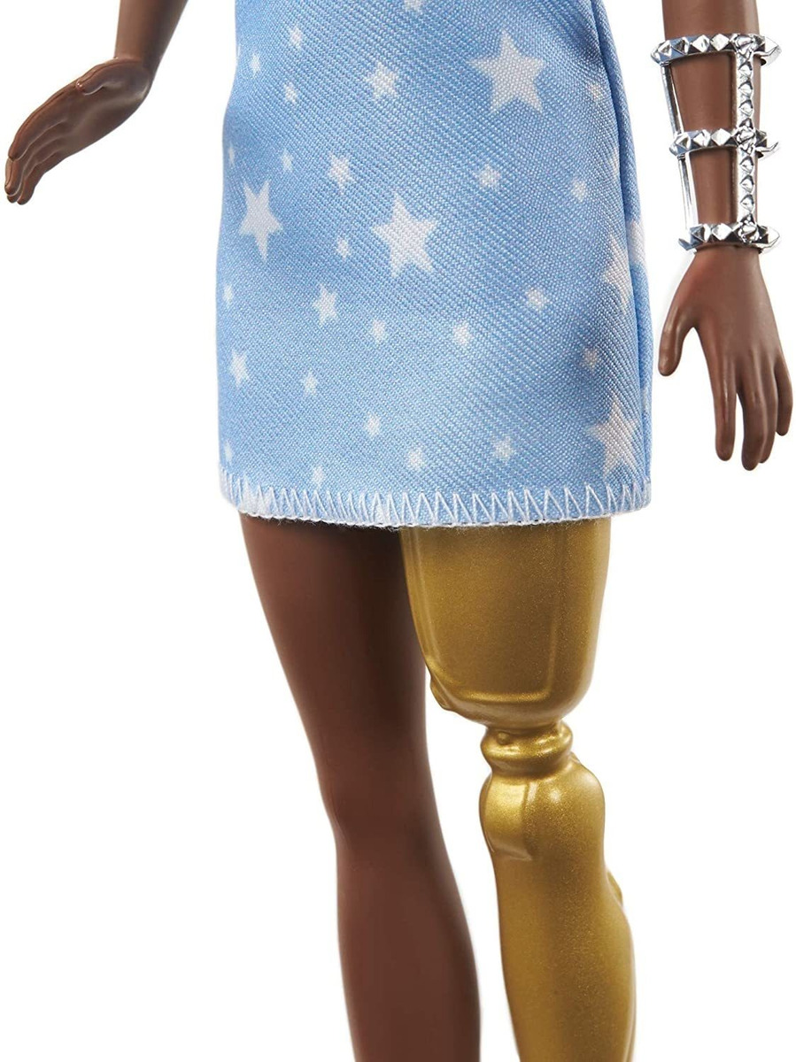 Boneca Barbie Fashionistas 146 Com 2 Tranas Torcidas - Imagem 5