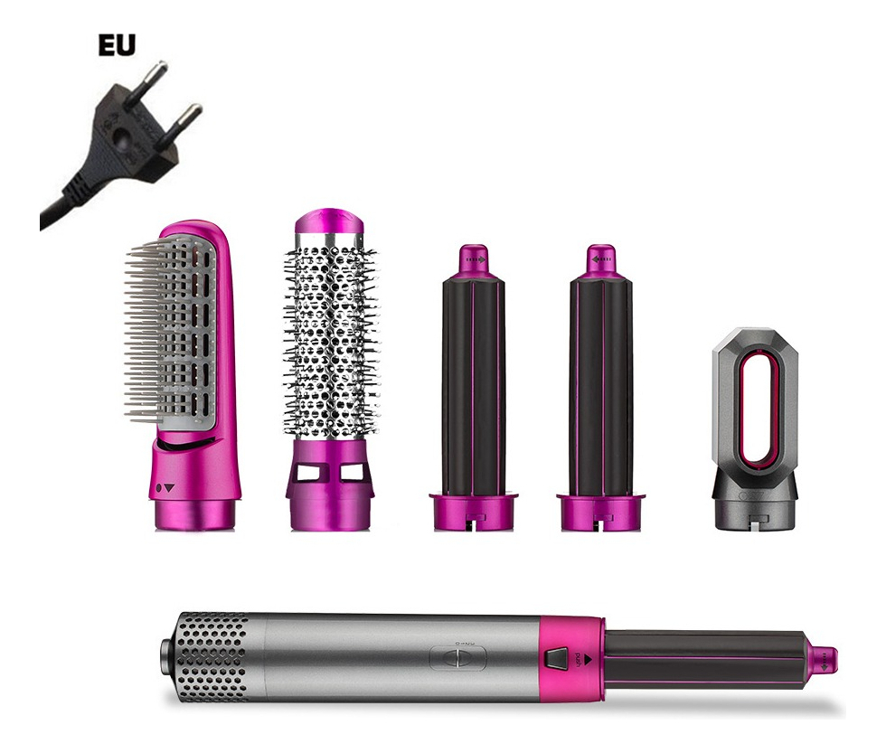 Portátil Profissional Alisar Secador Cabelo Escova Ondular - Imagem 11