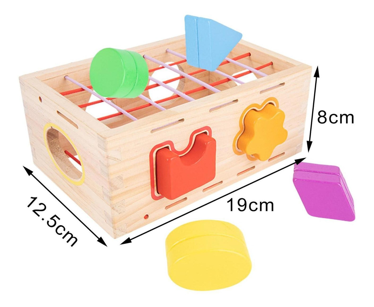Caixa Sensorial Montessori Cor Cognição Sensorial - Imagem 9