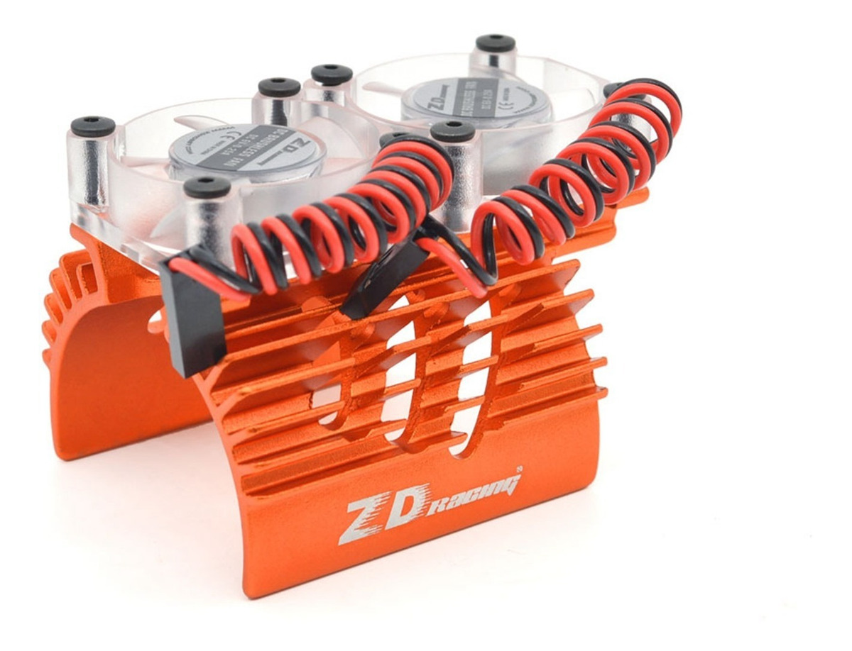 Dissipador De Calor Com Motor De Carro Rc Com Ventilador De - Imagem 4