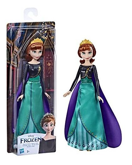 Boneca Da Moda Disney Frozen 2 Queen Anna Shimmer - Imagem 2