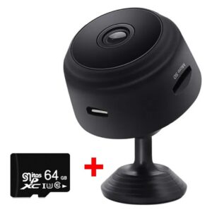 Wifi Magnet Câmera Uso Da Bateria Spy+cartão De Memória
