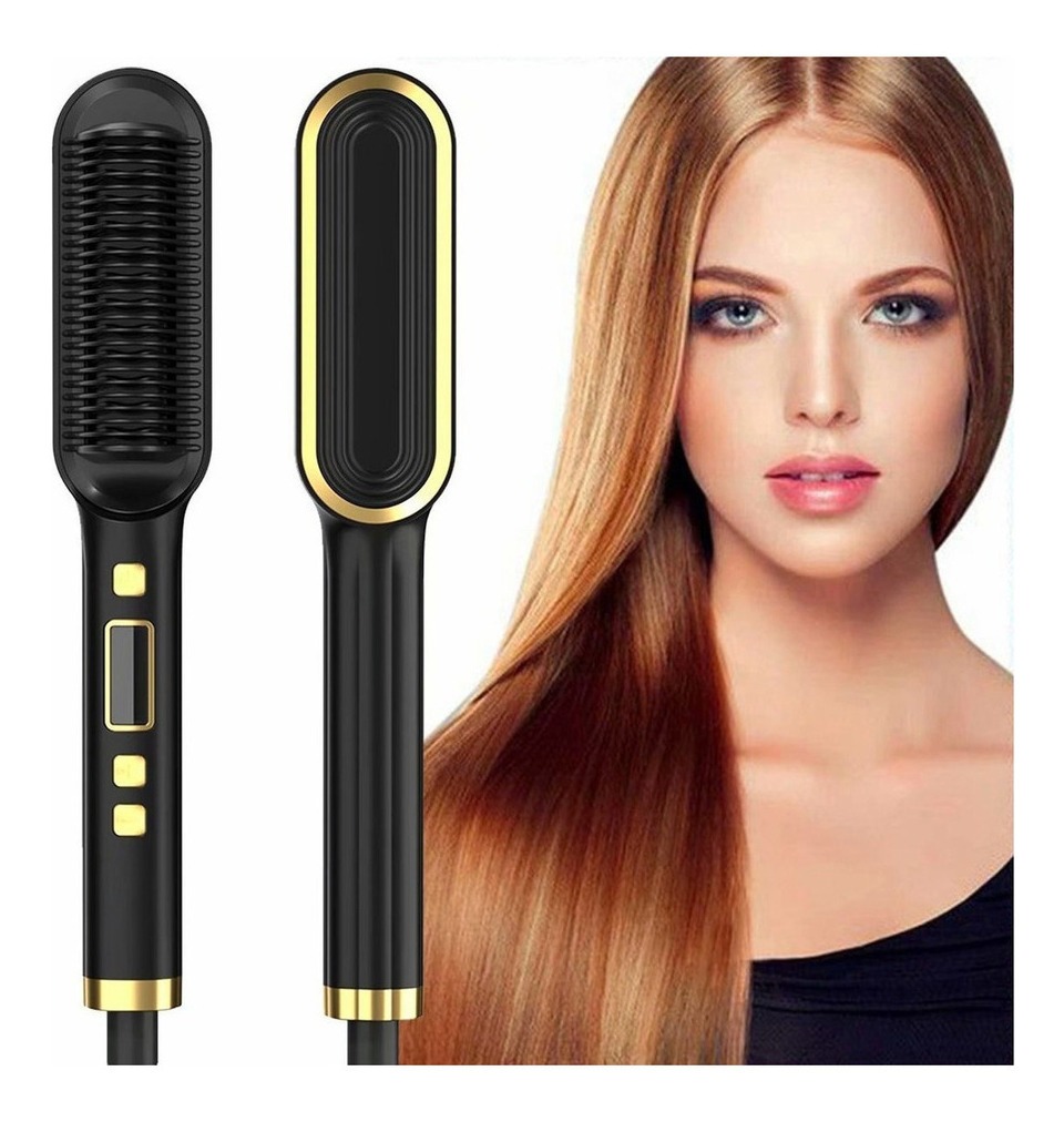 Basiqe Sleek Gold Escova Anion Cabelo Escova Basiqe Elegante