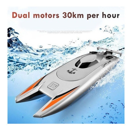 Brinquedo Infantil Rc Lancha Racing Boat 2.4g Sem Fio - Imagem 4