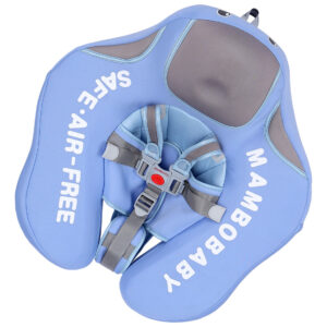 Anel De Natação Não Inflável Baby Float Infant Lying Azul