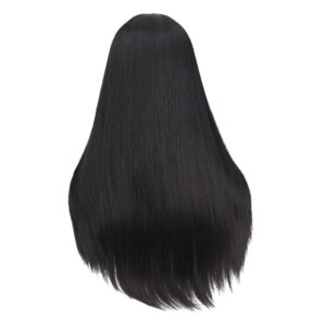 Peruca Feminina De Cabelo Liso De Comprimento Médio, Peruca