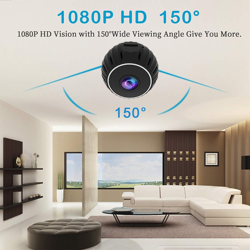 Mini Câmera Espiã Wifi Ip Gravador Modelo X10 - Imagem 6