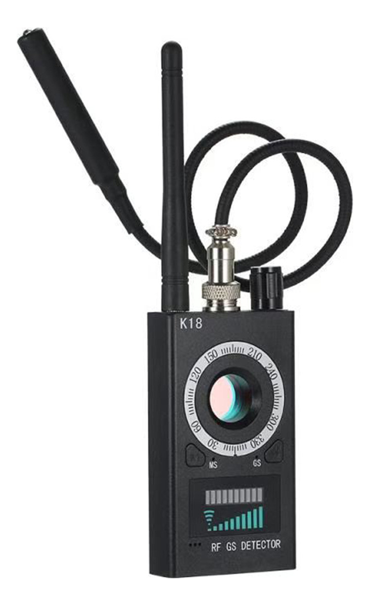 Detector Gps Detector De Sinal Rf Oculto Black Eu Plug - Imagem 2