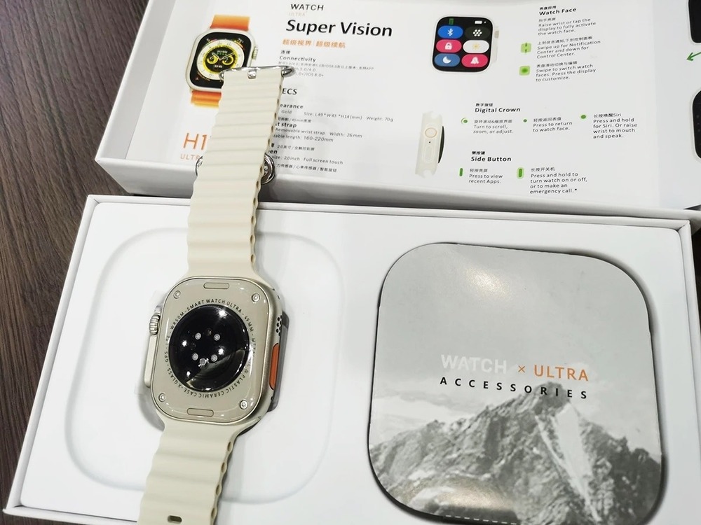 Smartwatch Atualizado H11 Ultra Plus Iwo Series 8 C - Imagem 4