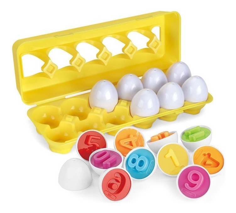 Lazhu 12 Ovos Montessori, Aprendizado Precoce, Habilidades - Imagem 2