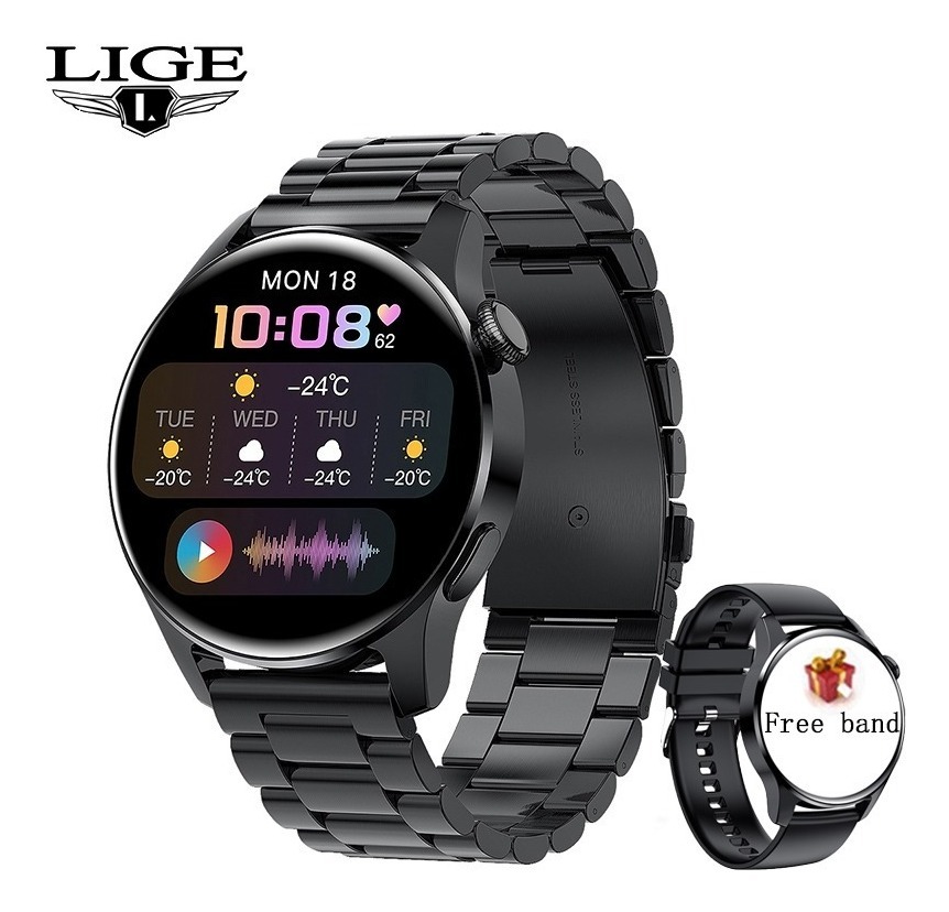 Smartwatch Lige De Chamada Bluetooth - Imagem 2