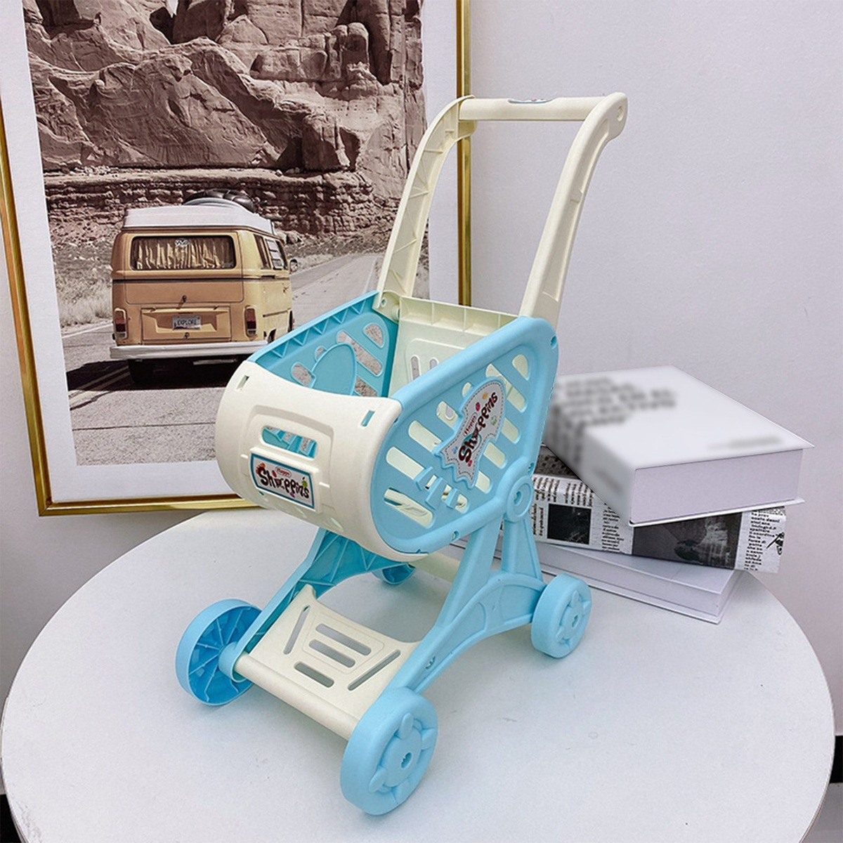 Carrinho De Compras De Simulação Infantil P Sk1p Play House - Imagem 5