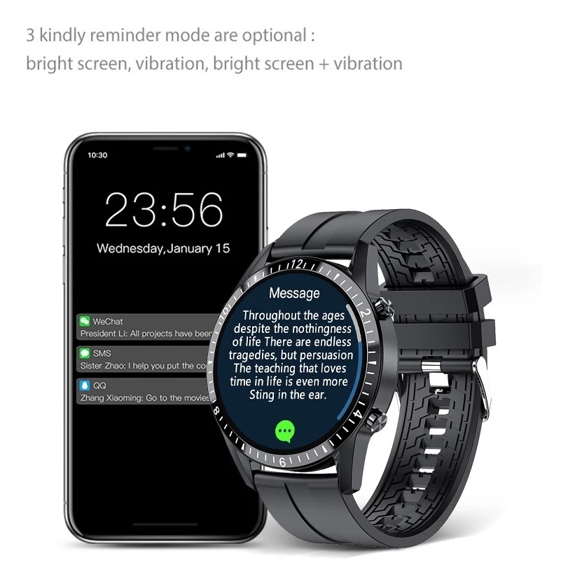 Para Xiaomi iPhone Smartwatch Homens Mulheres Pulseira À Pro - Imagem 3
