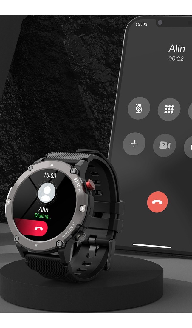 Smartwatch Bluetooth Impermeável Para Esportes Ao A - Imagem 14