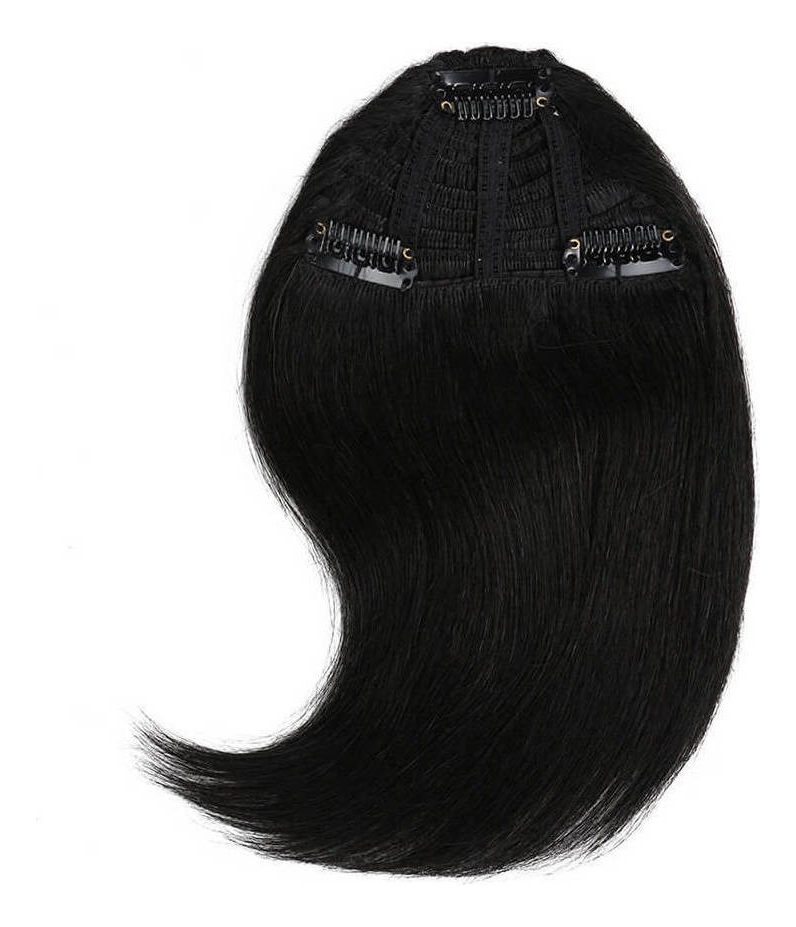 Peruca Cabelo Humano Virgem 20cm Franja - Imagem 31