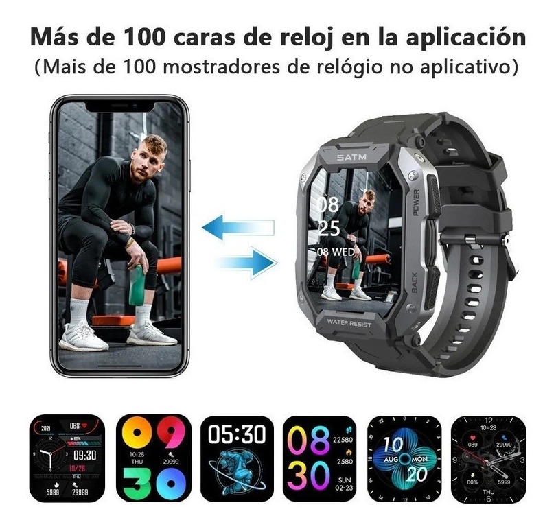 Smartwatch Melanda Ip68 Waterproof Sports - Imagem 4
