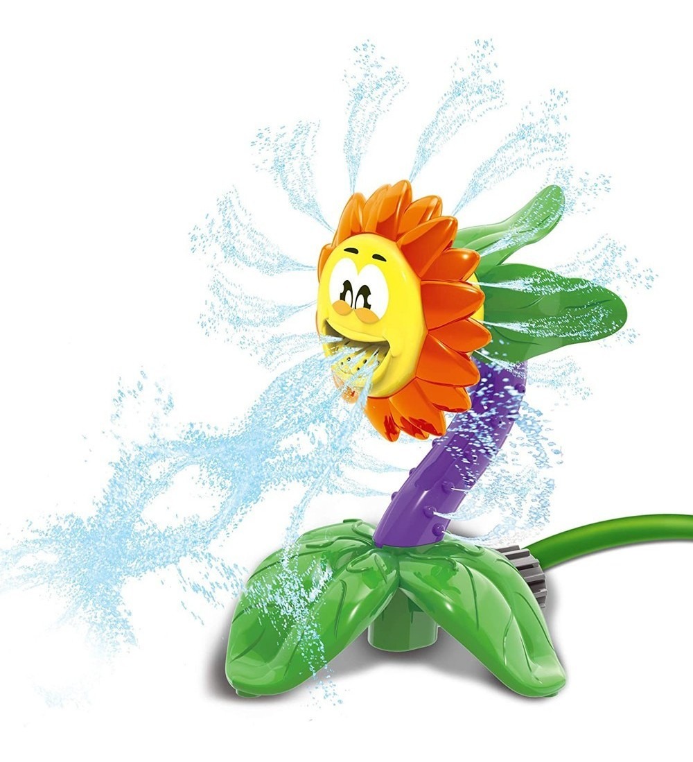 Bath Toy Splash Sunflower Yard Water Sprinkler Lawn Sprinkle