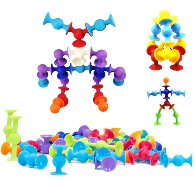 Brinquedos De Costura Com Ventosa Infantil 33 Unidades - Imagem 6