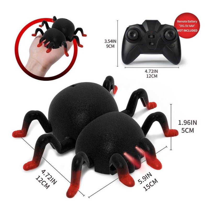 Carro Aranha Rc Trepador De Parede - Imagem 2