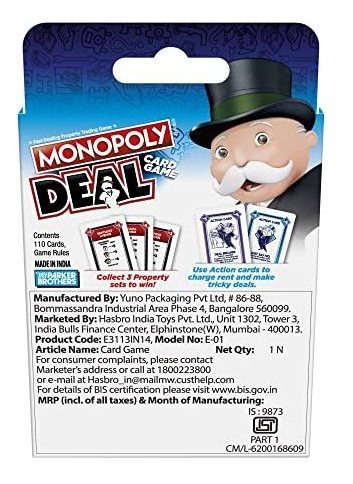 Jogos Monopoly Deal - Imagem 8
