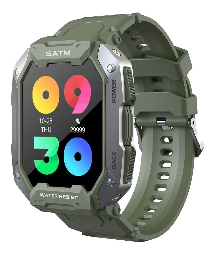 Smartwatch Ip68/5atm Impermeável Para Esportes