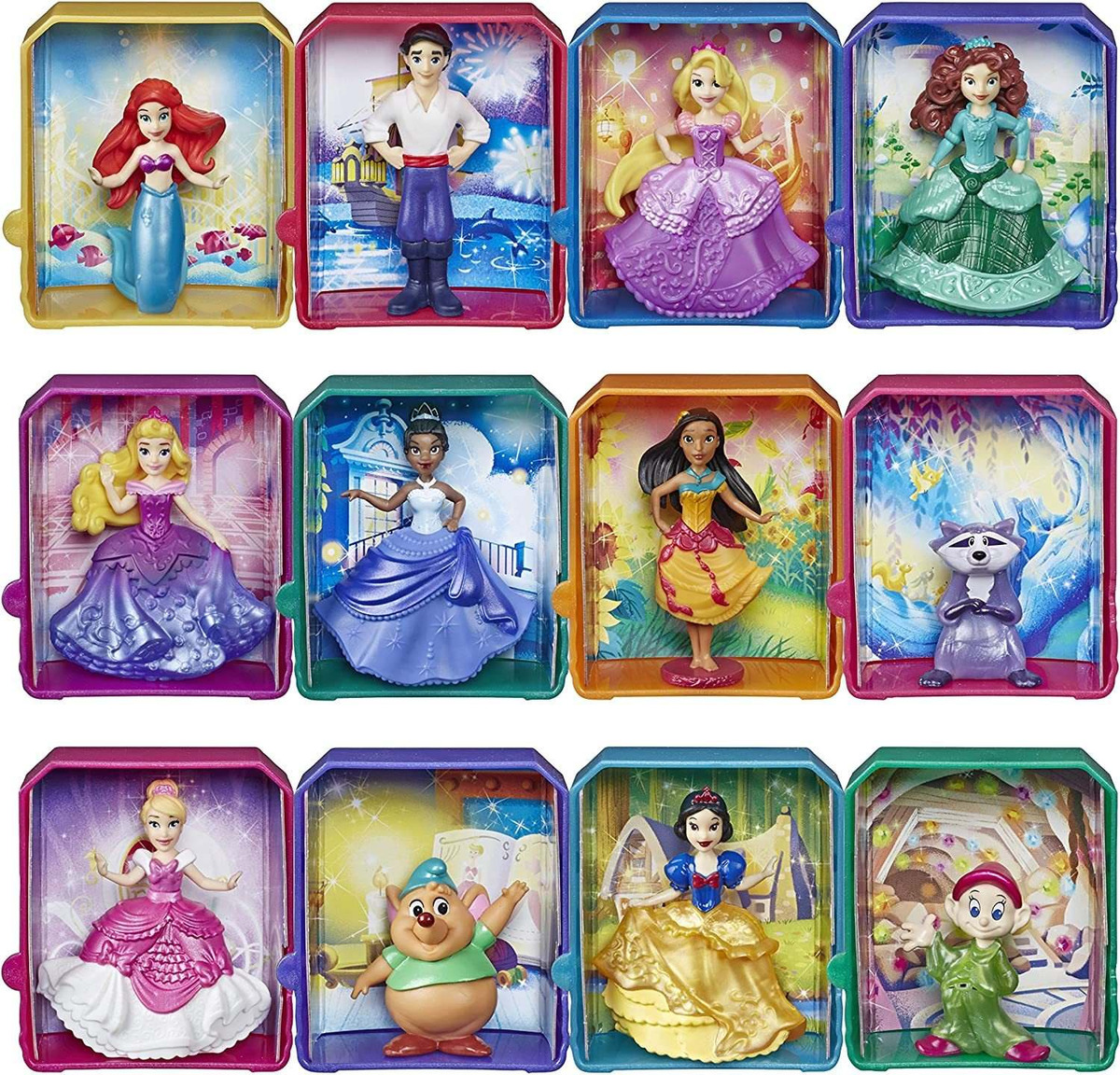 Caixa Cega Surpresa Da Figura Disney Princess Royal Stories