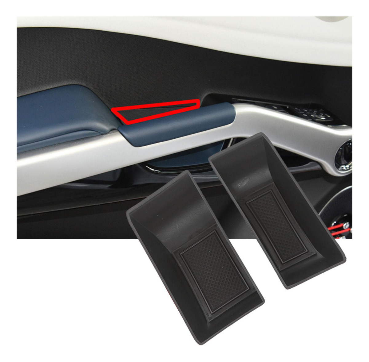 Organizador De Armazenamento Automotivo: Porta Frontal Inter - Imagem 6