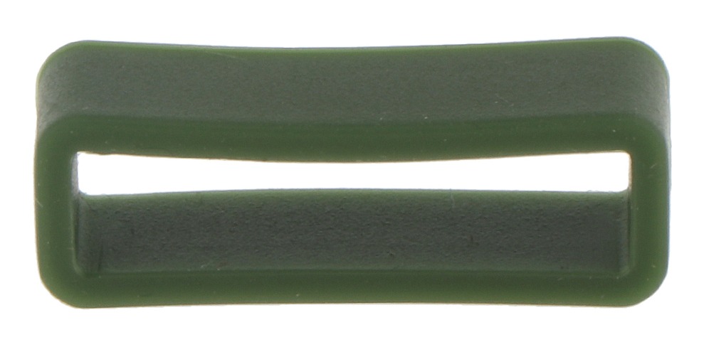 Presilhas De Pulseira De Borracha De Relógio Verde Escuro - Imagem 5