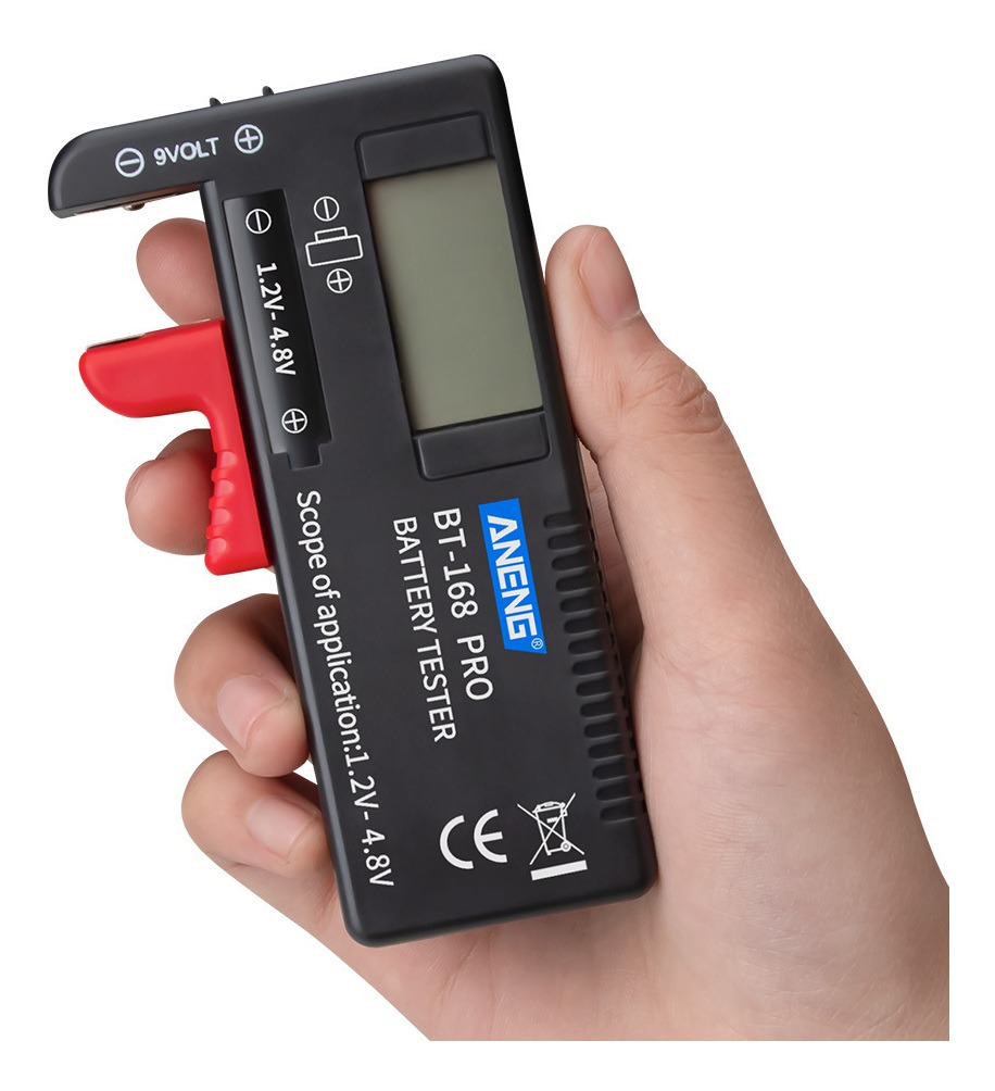 Aneng Bt-168 Pro Testador De Bateria Digital-display Tipo Te - Imagem 6