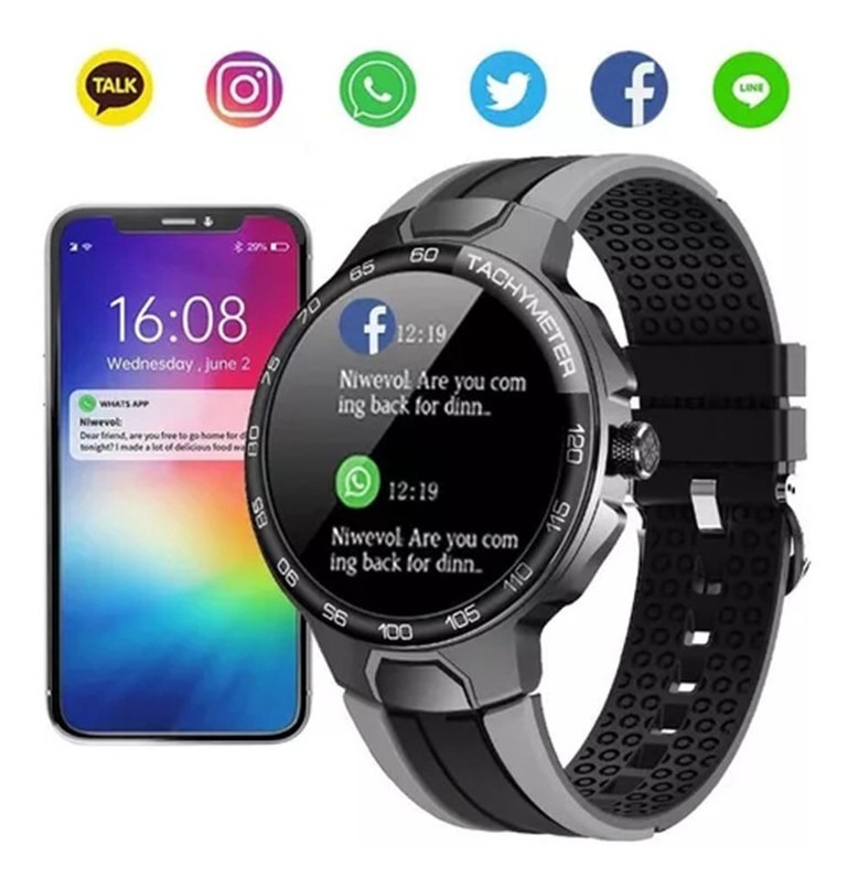 Smartwatch Esportivo Bluetooth À Prova D'água Ip68